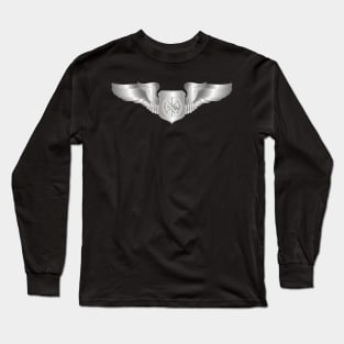 USAF - Air Battle Manager - Basic Wings wo Txt Long Sleeve T-Shirt